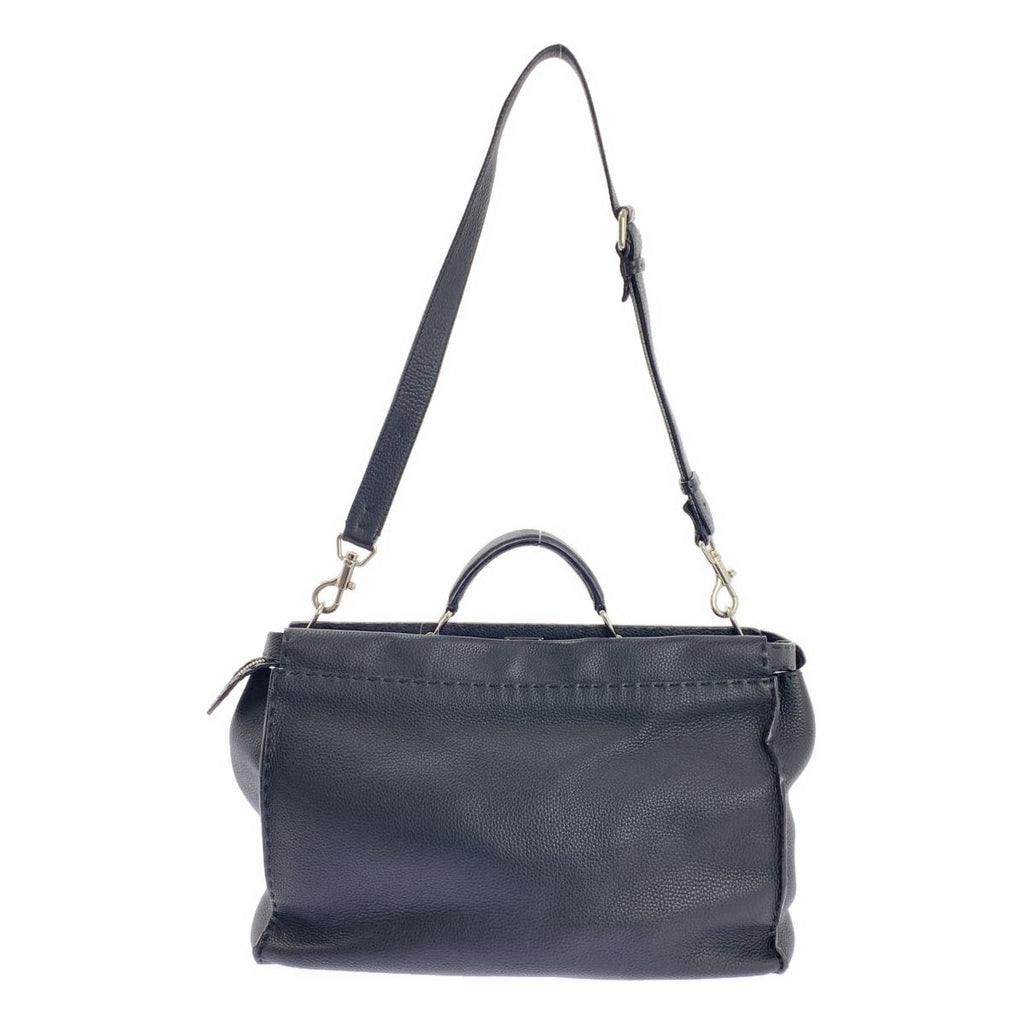 Fendi Peekaboo Selleria Monster Star Bugs Eye Handbag Black — view 2
