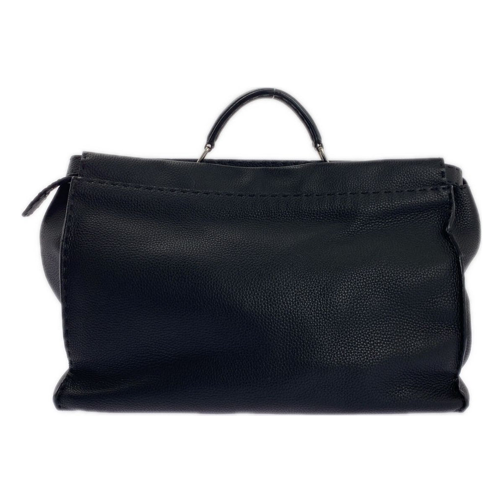 Fendi Peekaboo Selleria Monster Star Bugs Eye Handbag Black — view 4