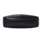 Saint Laurent Shoulder Bag le Leather Black Tassel — view 3