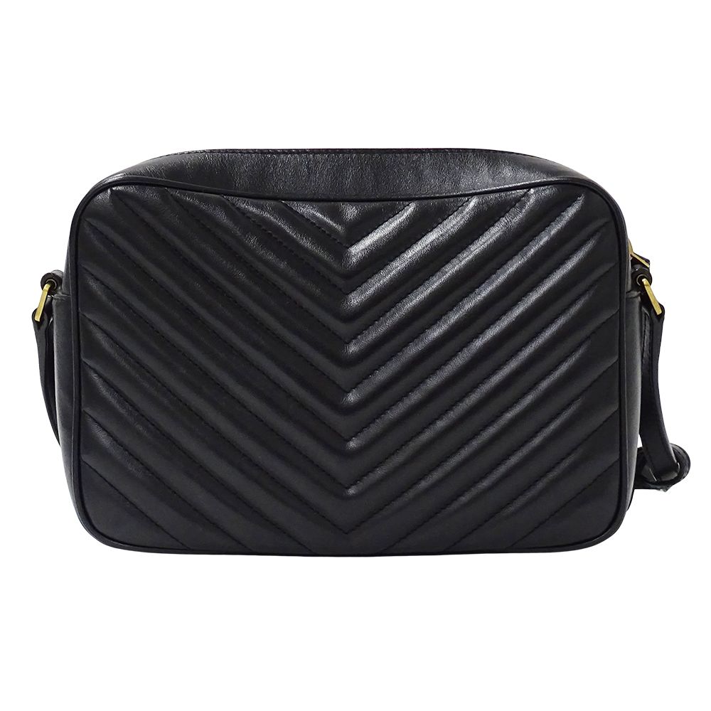Saint Laurent Shoulder Bag le Leather Black Tassel — view 2