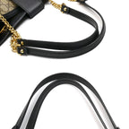 Gucci Padlock GG Shoulder Bag Beige Black — view 7