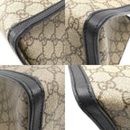Gucci Padlock GG Shoulder Bag Beige Black — view 9