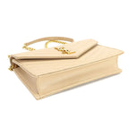 Saint Laurent Cassandra Envelope Chain Wallet — view 5