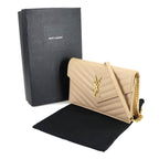 Saint Laurent Cassandra Envelope Chain Wallet — view 2