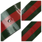 Gucci Sherry GG Pattern Leather Green Red — view 9