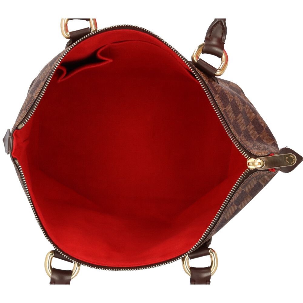 Louis Vuitton Saleya PM Damier Handbag Canvas Brown — view 7