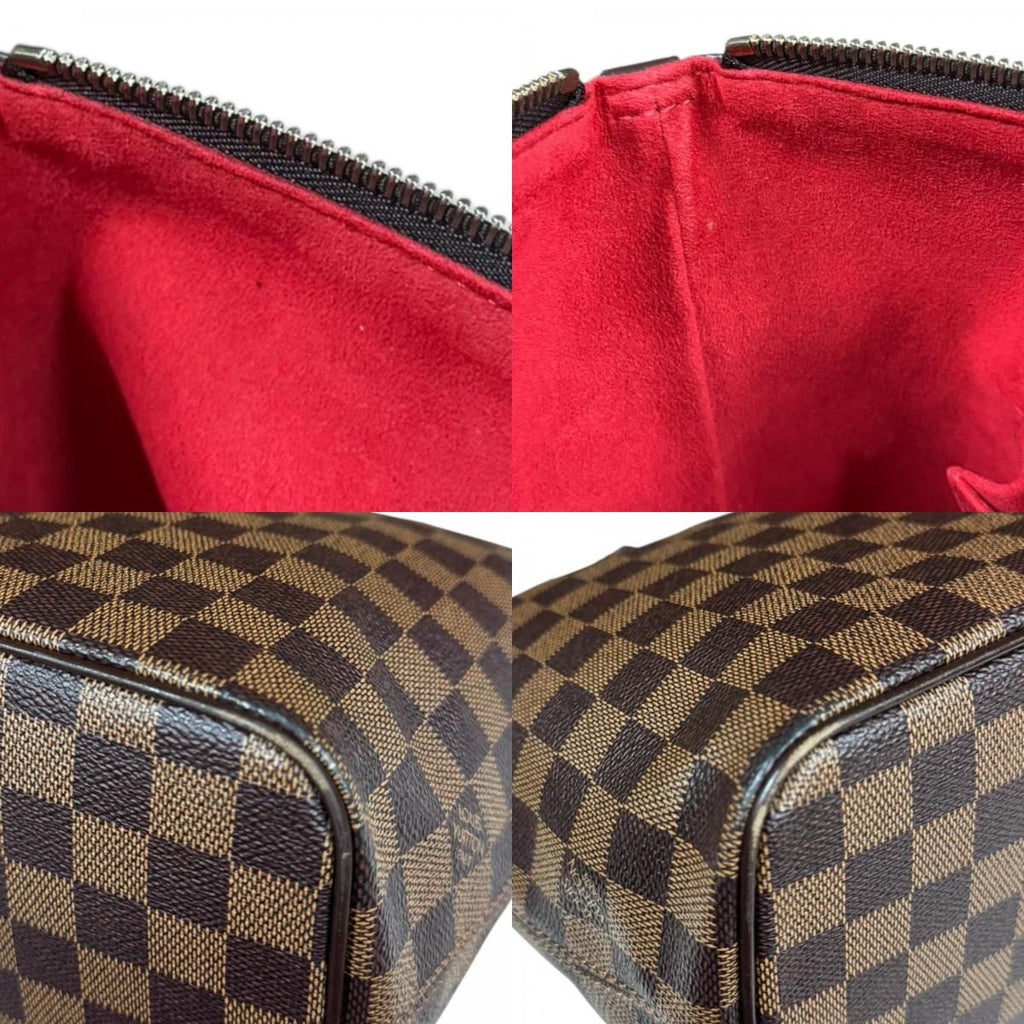 Louis Vuitton Saleya PM Damier Handbag Canvas Brown — view 9