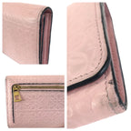 Loewe Anagram Pink Gold Leather Wallet — view 5