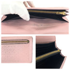 Loewe Anagram Pink Gold Leather Wallet — view 6