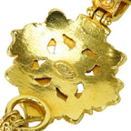 Chanel Necklace CC Logo Fringe Metal Gold Plated Long — view 6