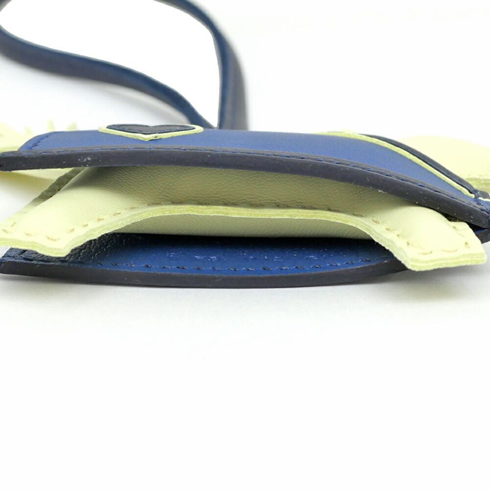 Hermes Rodeo Robeochle PM Jaune Poussin Blue Tie Breunuit — view 4