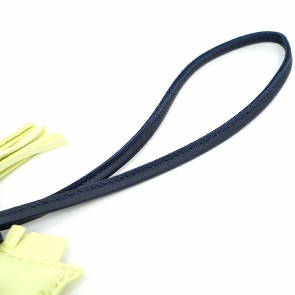 Hermes Rodeo Robeochle PM Jaune Poussin Blue Tie Breunuit — view 8