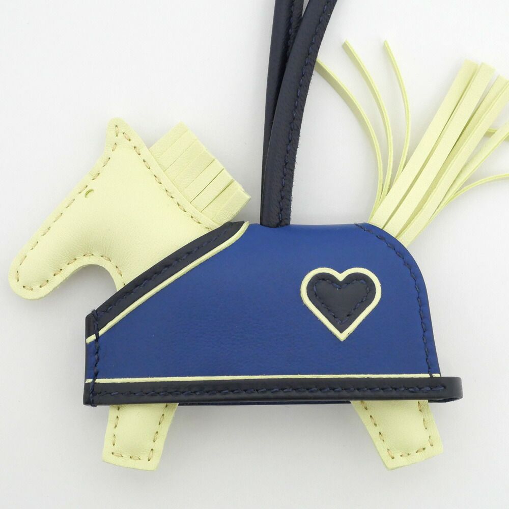 Hermes Rodeo Robeochle PM Jaune Poussin Blue Tie Breunuit — view 2