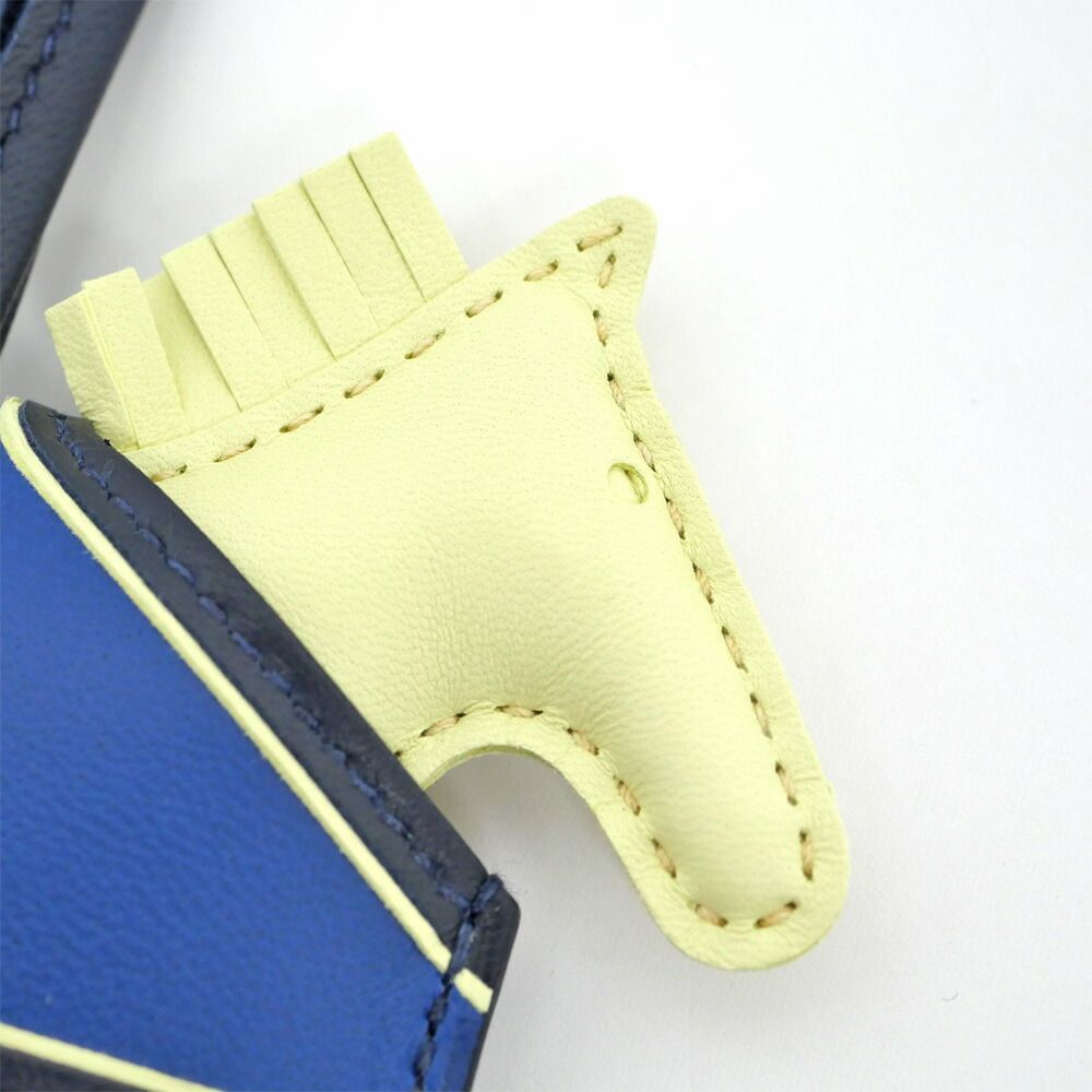 Hermes Rodeo Robeochle PM Jaune Poussin Blue Tie Breunuit — view 9