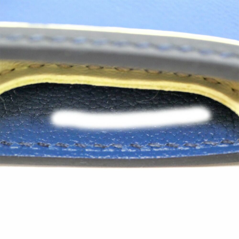 Hermes Rodeo Robeochle PM Jaune Poussin Blue Tie Breunuit — view 7