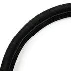 Chanel Headband CC Logo Velour Black BK Hair — view 6