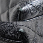 Chanel Coco Handle 29 2-Way Shoulder Bag Black Caviar Leather — view 7