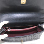 Chanel Coco Handle 29 2-Way Shoulder Bag Black Caviar Leather — view 4