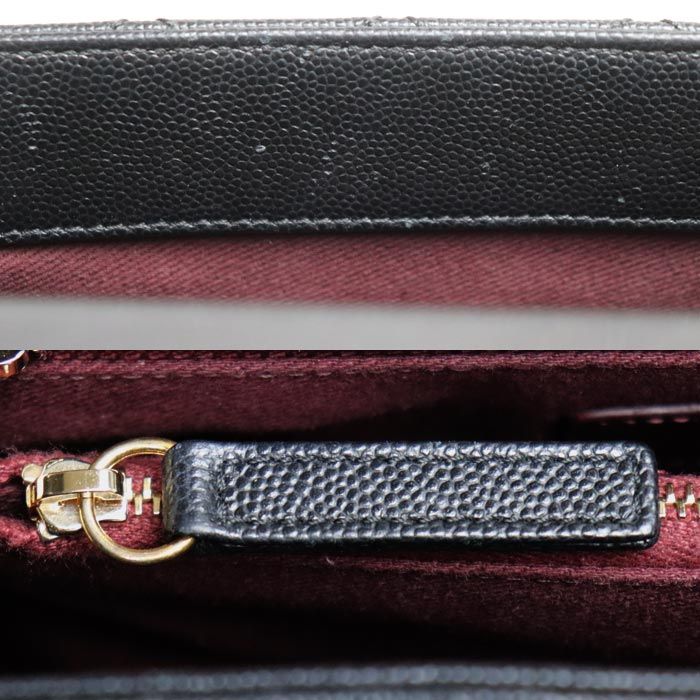 Chanel Coco Handle 29 2-Way Shoulder Bag Black Caviar Leather — view 9