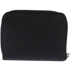 Louis Vuitton Zippy Coin Purse Epi Leather Black Case — view 2