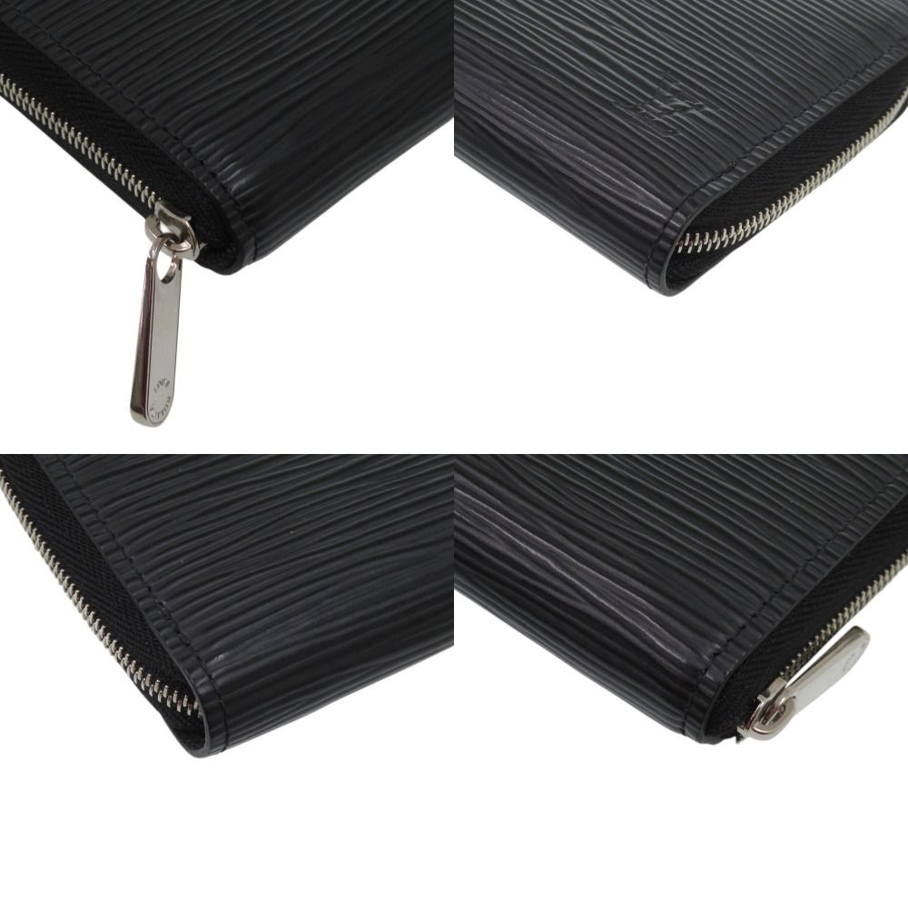 Louis Vuitton Zippy Coin Purse Epi Leather Black Case — view 4