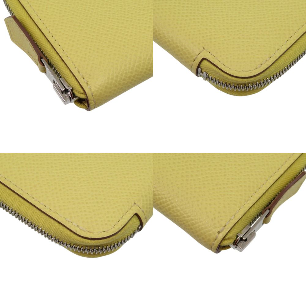 Hermes Azap Mini Veau Epsom Yellow Coin Case — view 5