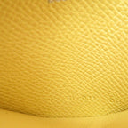 Hermes Azap Mini Veau Epsom Yellow Coin Case — view 8