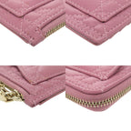 Dior Cosmos Lambskin Pink Card Case Handbag — view 4