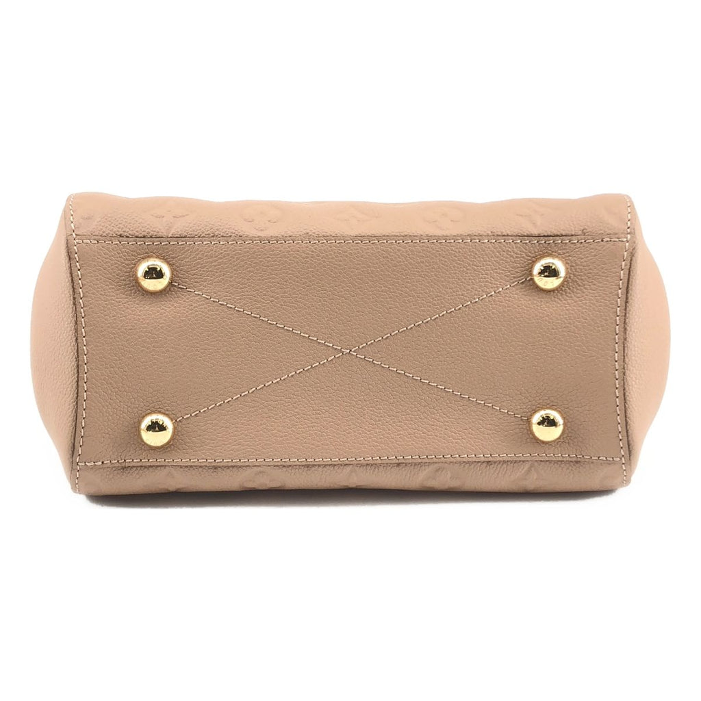 Louis Vuitton Monogram Empreinte Montaigne BB 2-Way Shoulder Bag Beige — view 4