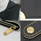 Louis Vuitton Compact Zip Suhali Black Gold Bifold — view 7