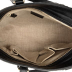 Gucci Micro Guccissima 2-Way Shoulder Bag Black Leather — view 4