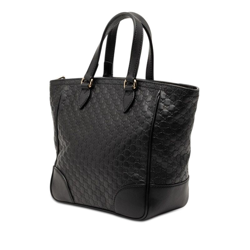 Gucci Micro Guccissima 2-Way Shoulder Bag Black Leather — view 2