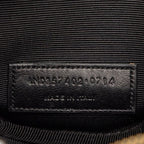 Saint Laurent Cassandra Crossbody Chain Shoulder Bag Black Gold Leather Sequin — view 6
