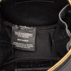 Saint Laurent Cassandra Crossbody Chain Shoulder Bag Black Gold Leather Sequin — view 4