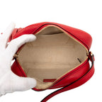 Gucci Soho Interlocking Tassel Disco Bag Red Leather — view 4