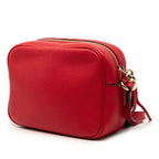 Gucci Soho Interlocking Tassel Disco Bag Red Leather — view 2