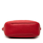 Gucci Soho Interlocking Tassel Disco Bag Red Leather — view 3
