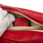 Gucci Soho Interlocking Tassel Disco Bag Red Leather — view 6