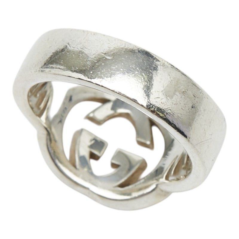 Gucci Interlocking Ring Silver — view 6
