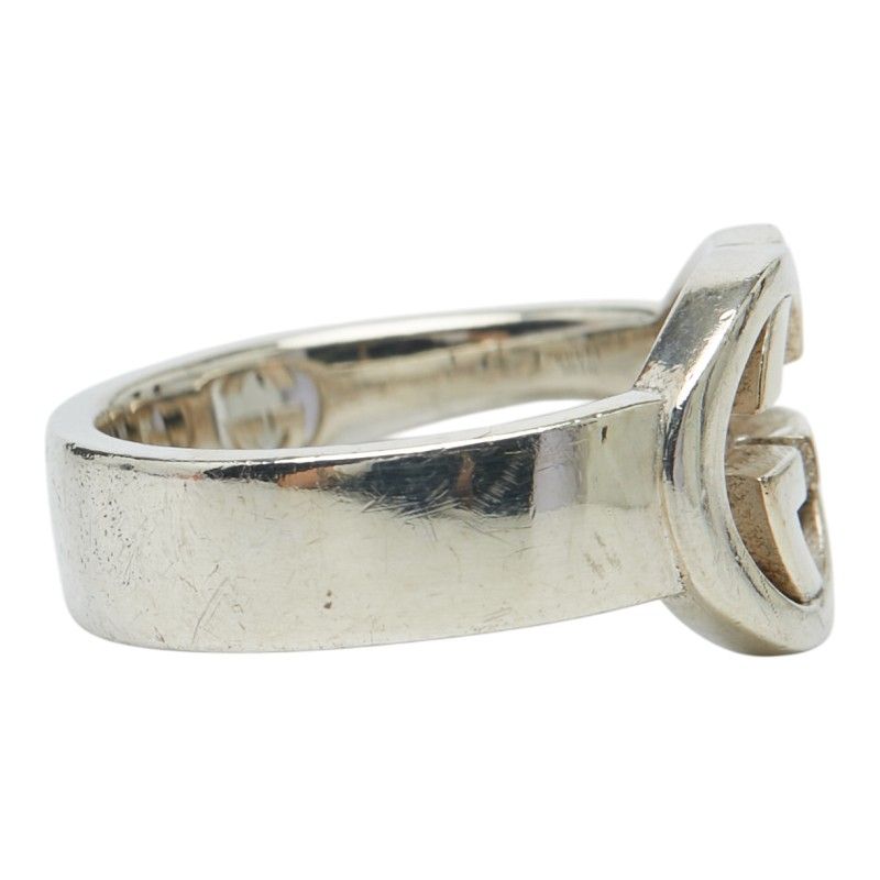 Gucci Interlocking Ring Silver — view 5