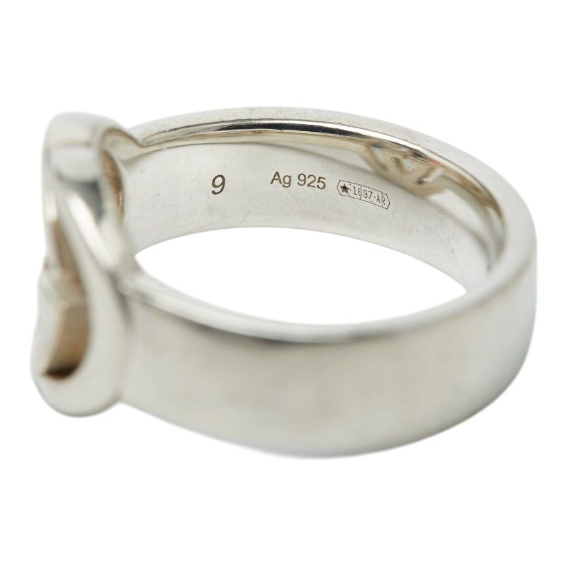 Gucci Interlocking Ring Silver — view 8