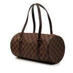 Louis Vuitton Damier Papillon 30 Brown Leather Handbag — view 2