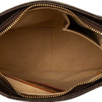 Louis Vuitton Monogram Looping MM Shoulder Bag Brown Leather — view 5