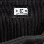 Chanel CC Logo Quilted Black Lambskin — view 7