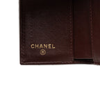 Chanel CC Logo Quilted Black Caviar Leather — view 6