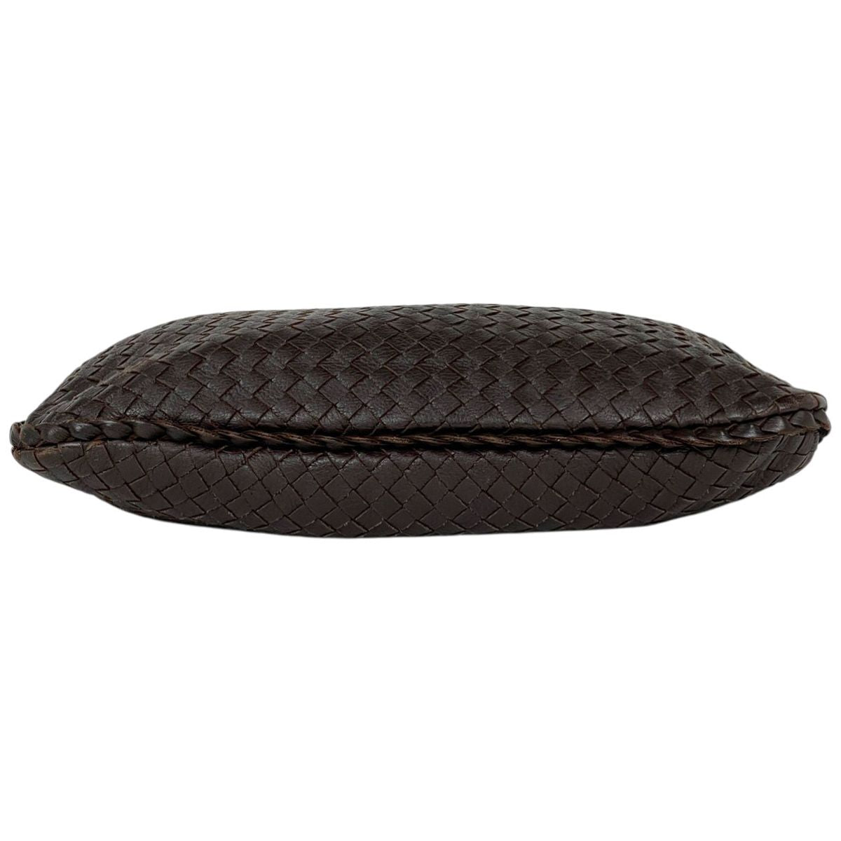 Bottega Veneta Intrecciato Shoulder Bag Leather Brown — view 5