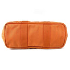 Hermes Handbag Valparaiso MM Toile Chevron Orange — view 5