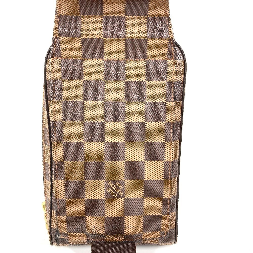 Louis Vuitton Belt Bag Geronimos Vintage Damier Canvas Ebene Brown — view 2