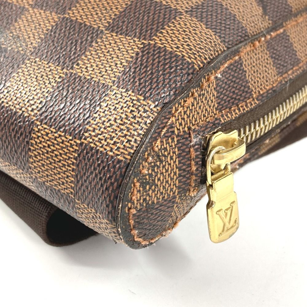 Louis Vuitton Belt Bag Geronimos Vintage Damier Canvas Ebene Brown — view 5