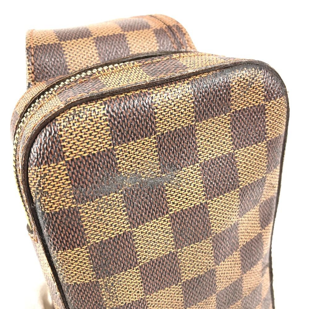 Louis Vuitton Belt Bag Geronimos Vintage Damier Canvas Ebene Brown — view 7